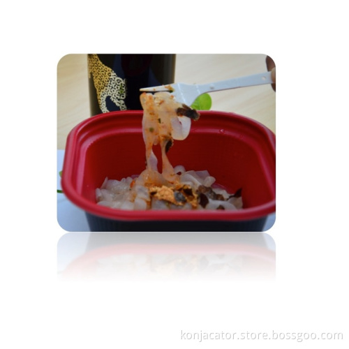 Halal instant konjac noodles/shirataki pasta ready to eat in 3 minutes